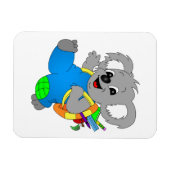 Magnet Flexible Ours Koala avec sac à dos (Horizontal)