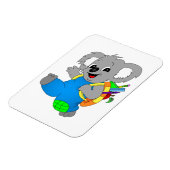 Magnet Flexible Ours Koala avec sac à dos (Côté Gauche)
