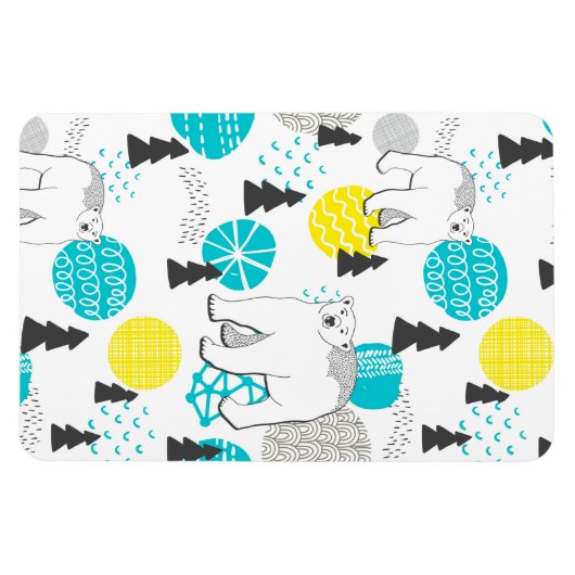 Magnet Flexible Ours polaire (Horizontal)