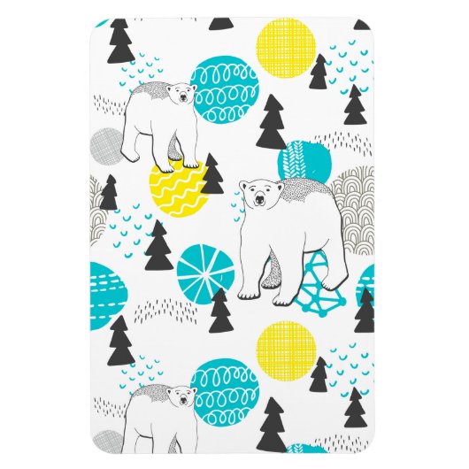 Magnet Flexible Ours polaire (Vertical)