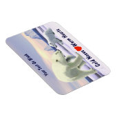 Magnet Flexible Ours Polaire - Mama Nez Meilleur (Côté Droit)