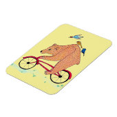 Magnet Flexible Ours sur l'aimant de vélo (Côté Gauche)