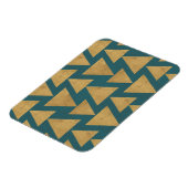 Magnet Flexible Outdoor | Gold & Dark Teal Pattern (Côté Gauche)