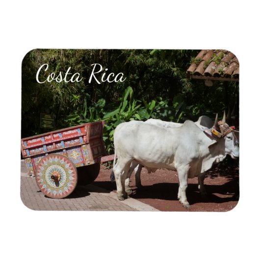 Magnet Flexible Oxcart du Costa Rica (Horizontal)