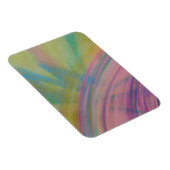 Magnet Flexible P9 Art Abstrait Coloré Unique (Côté Droit)