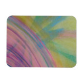 Magnet Flexible P9 Art Abstrait Coloré Unique (Horizontal)