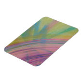 Magnet Flexible P9 Art Abstrait Coloré Unique (Côté Gauche)