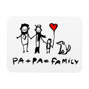 Magnet Flexible Pa + Pa = Famille