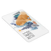 Magnet Flexible PACE Chow chien de vacances aimant photo (Côté Droit)