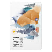 Magnet Flexible PACE Chow chien de vacances aimant photo (Vertical)