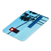 Magnet Flexible Pacific Coast Highway Sign California Beach Sky (Côté Gauche)