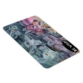 Magnet Flexible Pack Wolf aquarelle (Côté Droit)