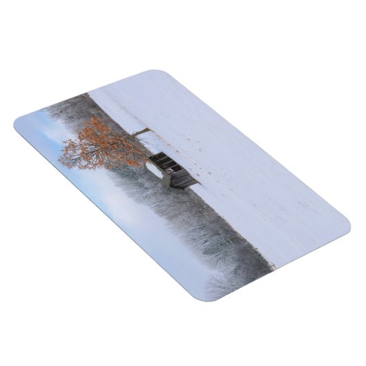 Magnet Flexible Paddock couvert de neige (Côté Droit)