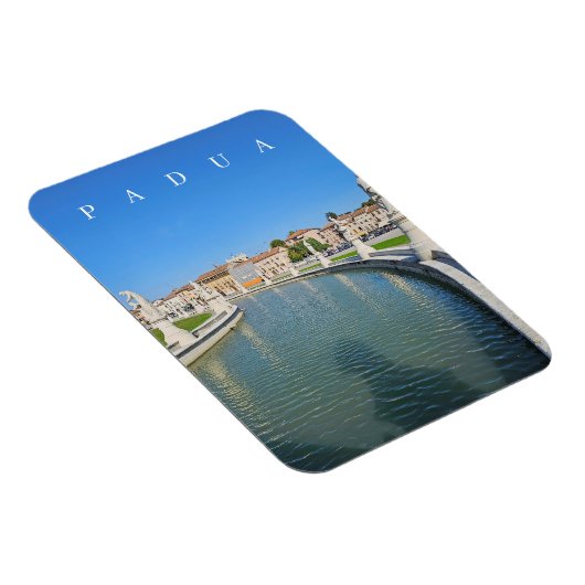Magnet Flexible Padua Prato della Valle vue frigo aimant (Côté Droit)