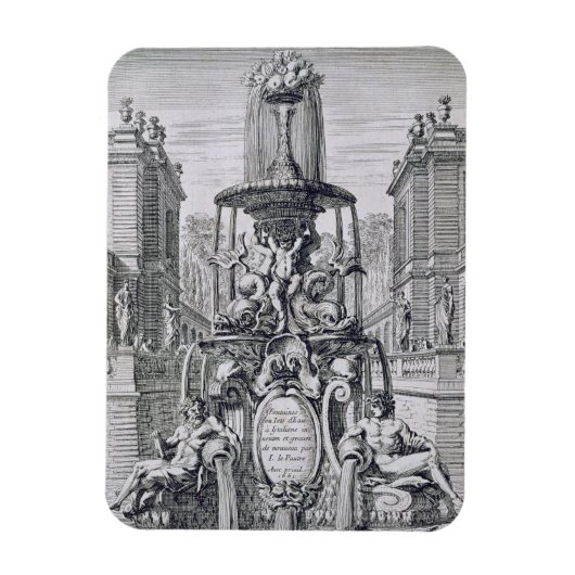 Magnet Flexible Page de titre de 'Fontaine et jets d'eau dans l'It (Vertical)