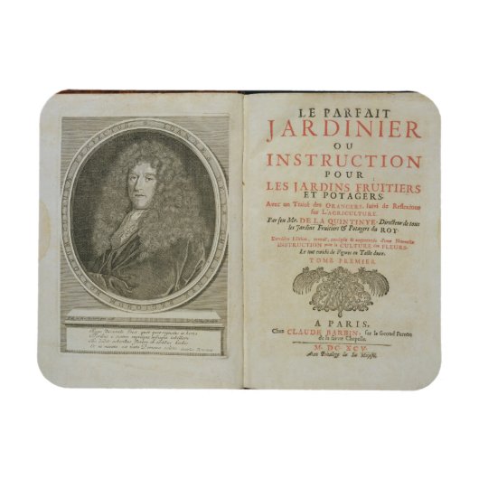 Magnet Flexible Page de titre et frontispice portrait de l'auteur (Horizontal)