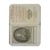 Magnet Flexible Page de titre et frontispice portrait de l'auteur (Vertical)