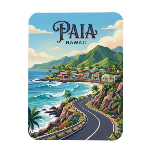 Magnet Flexible Paia États-Unis (Vertical)