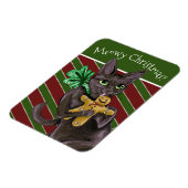 Magnet Flexible Pain d'épices Noël Cookie Kitty (Côté Gauche)