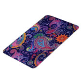 Magnet Flexible Paisley violet rose (Côté Gauche)