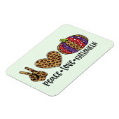 Magnet Flexible Paix - Amour - Halloween (Côté Gauche)
