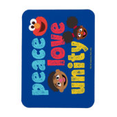 Magnet Flexible Paix Amour Unité (Vertical)