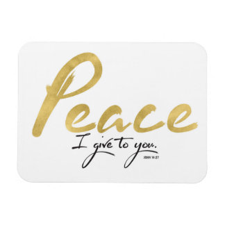Magnet Flexible Paix que je vous donne Art Print