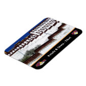 Magnet Flexible Palais de Potala & ville de Lhassa, Tibet / Himala (Côté Gauche)