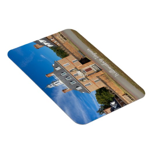 Magnet Flexible Palais des Gouverneurs à Williamsburg VA (Côté Droit)