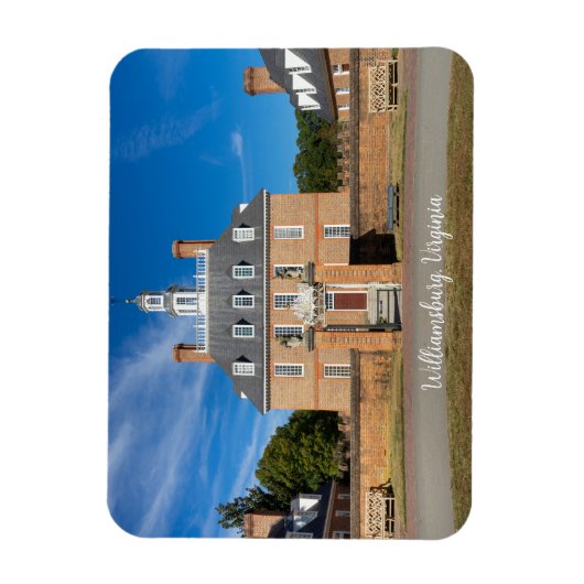 Magnet Flexible Palais des Gouverneurs à Williamsburg VA (Vertical)