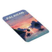 Magnet Flexible Palawan Philippines Travel (Côté Droit)