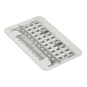 Magnet Flexible Palazzo Falconieri, Rome, de Palazzi di Roma, (Côté Droit)