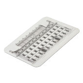 Magnet Flexible Palazzo Falconieri, Rome, de Palazzi di Roma, (Côté Gauche)