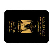 Magnet Flexible Palestine passport (Horizontal)
