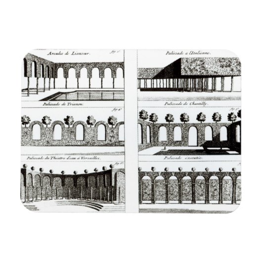 Magnet Flexible Palisade conceptions, de 'Théorie et Pratique de G (Horizontal)