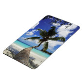 Magnet Flexible Palm sur l'île des Seychelles, Praslin (Côté Gauche)