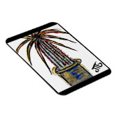 Magnet Flexible "Palme de Madagascar" (Côté Droit)