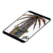 Magnet Flexible "Palme de Madagascar" (Côté Gauche)
