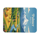 Magnet Flexible Palmer Alaska (Horizontal)
