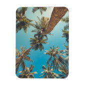 Magnet Flexible Palmiers à Tropical Beach Vintage (Vertical)