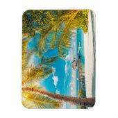 Magnet Flexible Palmiers au coucher du soleil (Vertical)