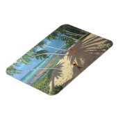 Magnet Flexible Palmiers Clovelly beach Barbados 2013 (Côté Gauche)