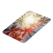Magnet Flexible Palmiers de coco contre le soleil (Côté Gauche)