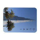 Magnet Flexible palmiers de dubai khalifa (Horizontal)