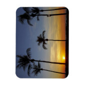Magnet Flexible Palmiers et coucher de soleil, Mindil Beach (Vertical)
