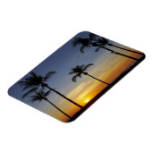 Magnet Flexible Palmiers et coucher de soleil, Mindil Beach (Côté Gauche)