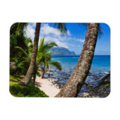 Magnet Flexible Palmiers le long de Hideaways Beach (Horizontal)