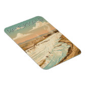 Magnet Flexible Pamukkale Turkey Travel Postcard (Côté Droit)