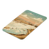 Magnet Flexible Pamukkale Turkey Travel Postcard (Côté Gauche)