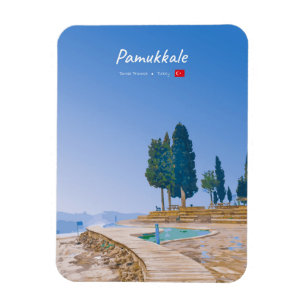 Magnet Flexible Pamukkale, Turquie - Piscines Thermales Arrondies